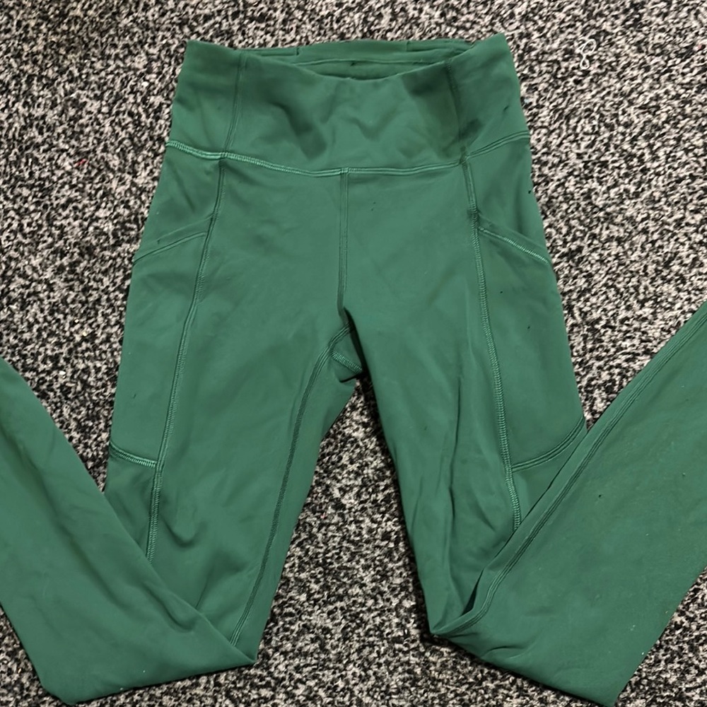LuluLemon Dark Green Leggings